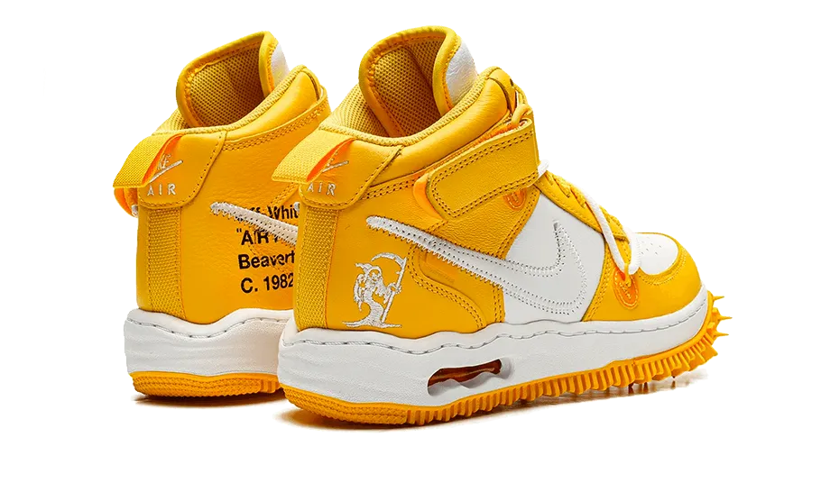 Day Comfort All-day style Nike Air Force 1 Mid SP Off-White Varsity Maize