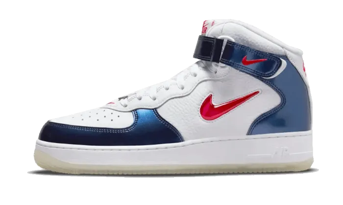 Nike Air Force 1 Mid University Red Midnight Navy Training Ease