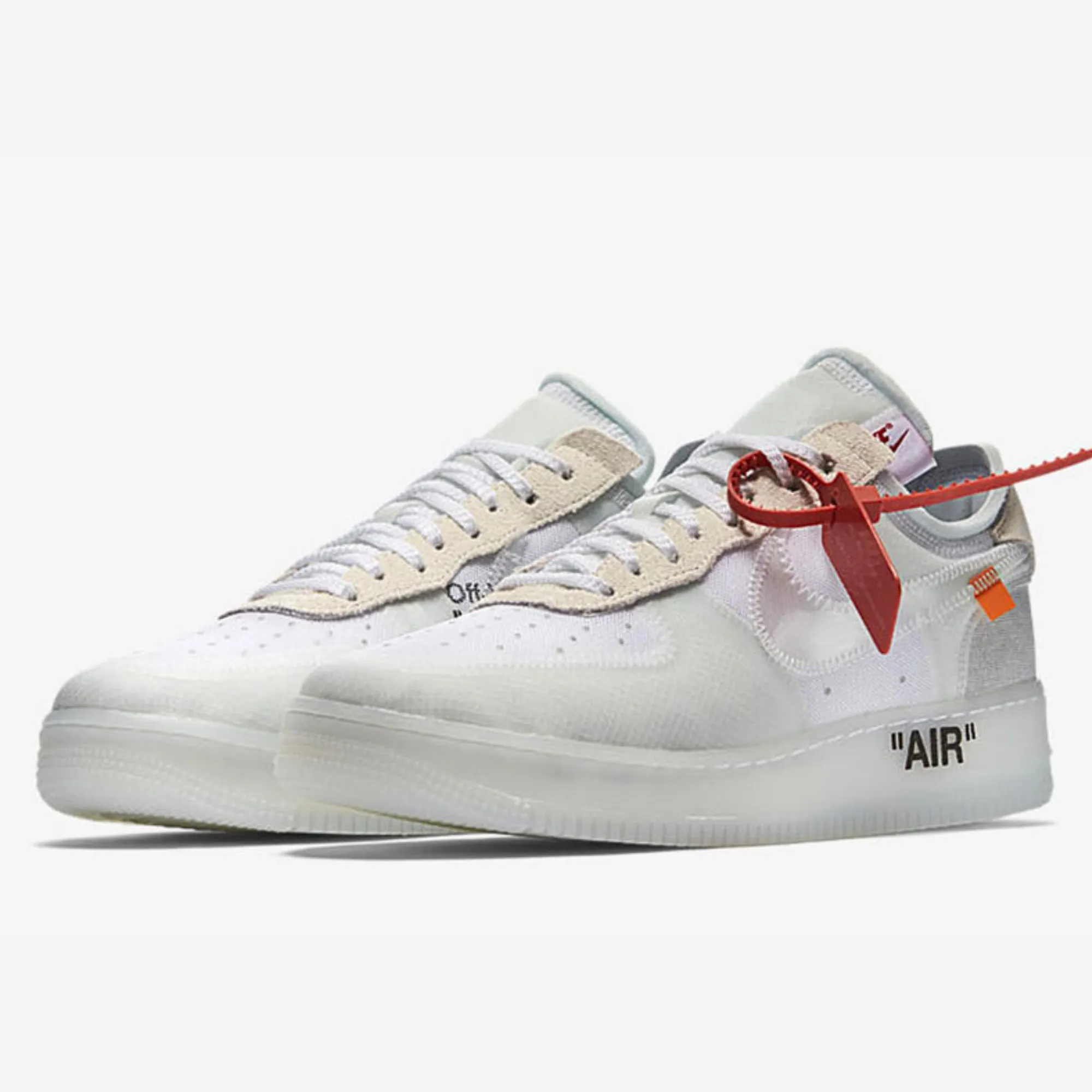 Hollowed Out Panels Gym Performance Nike Air Force 1 Off White The Ten Low