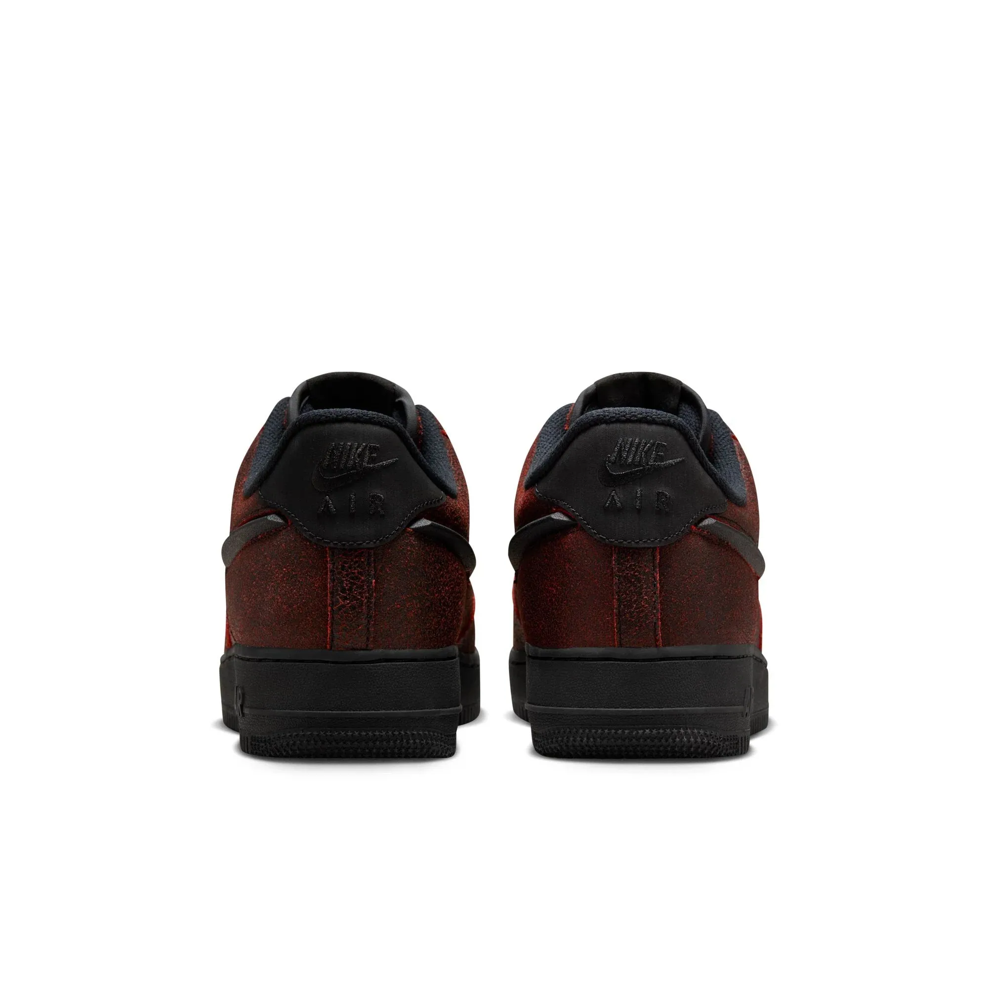 Basketball Youth Style Nike Air Force 1 Retro Halloween QS - BLACK/BLACK-CRIMSON
