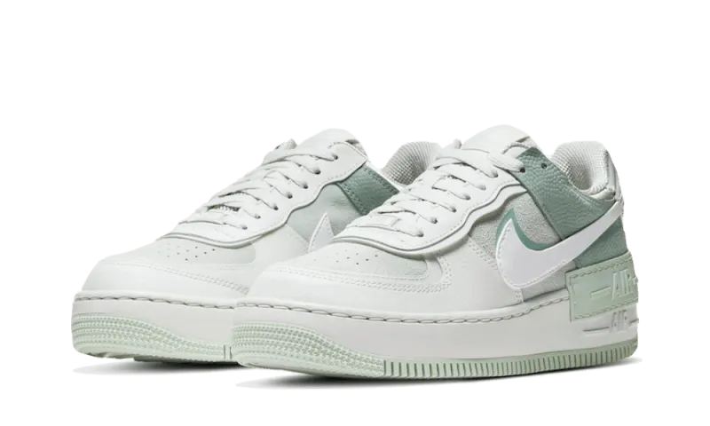 Upgraded look Water Resistant Knit Nike Air Force 1 Shadow Pistachio Frost