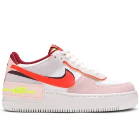 lightweight - material - portability shoes GPS - enabled Nike Air Force 1 Shadow 'Team Red Orange Pearl' W