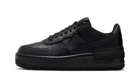 Elastic Ankle Soft Traction Nike Air Force 1 Shadow Triple Black