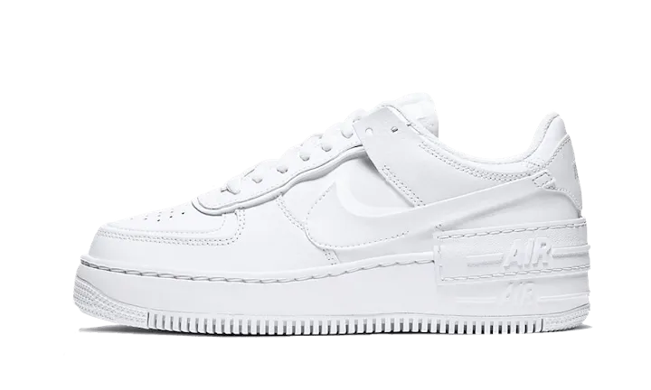 Nike Air Force 1 Shadow Triple White Anti corrosion Light Impact