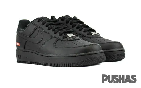 Soft Lining Nike Air Force 1 x Supreme 'Black'