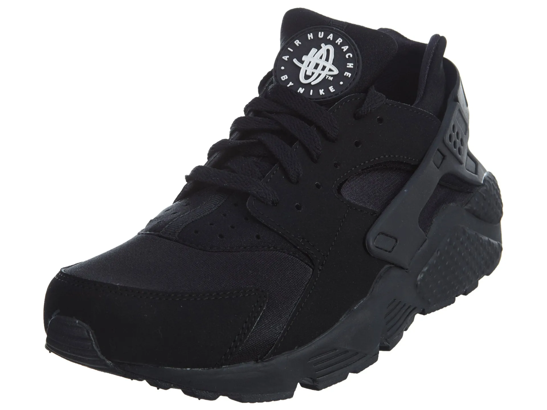 Nike Air Huarache All Black Mens Style :318429-003