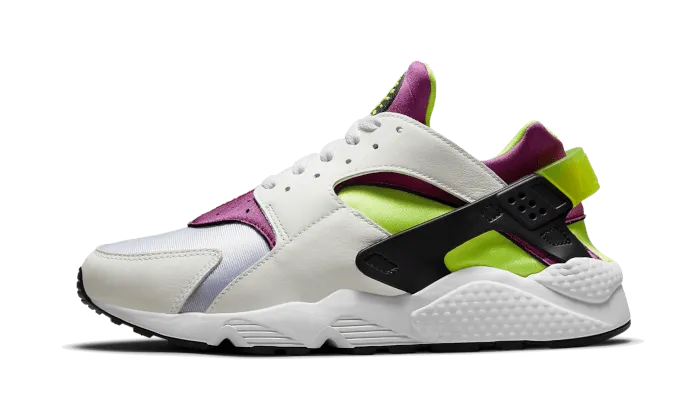 Nike Air Huarache Run Neon Yellow Magenta (2021) Narrow