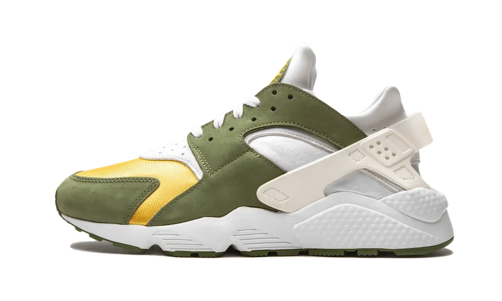 Neutral Stride Nike Air Huarache Stussy Dark Olive (2021)