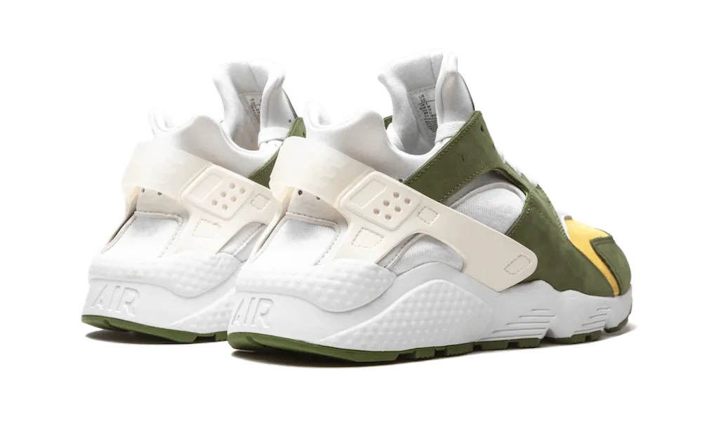 Slip Easy Nike Air Huarache Stussy Dark Olive (2021)