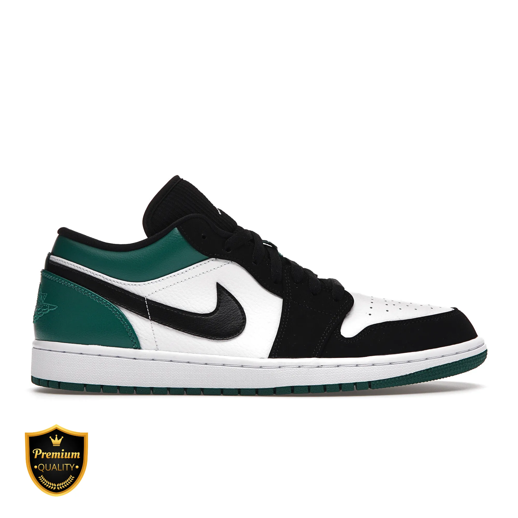 Fast Motion Nike Air Jordan 1 Low 'Mystic Green'