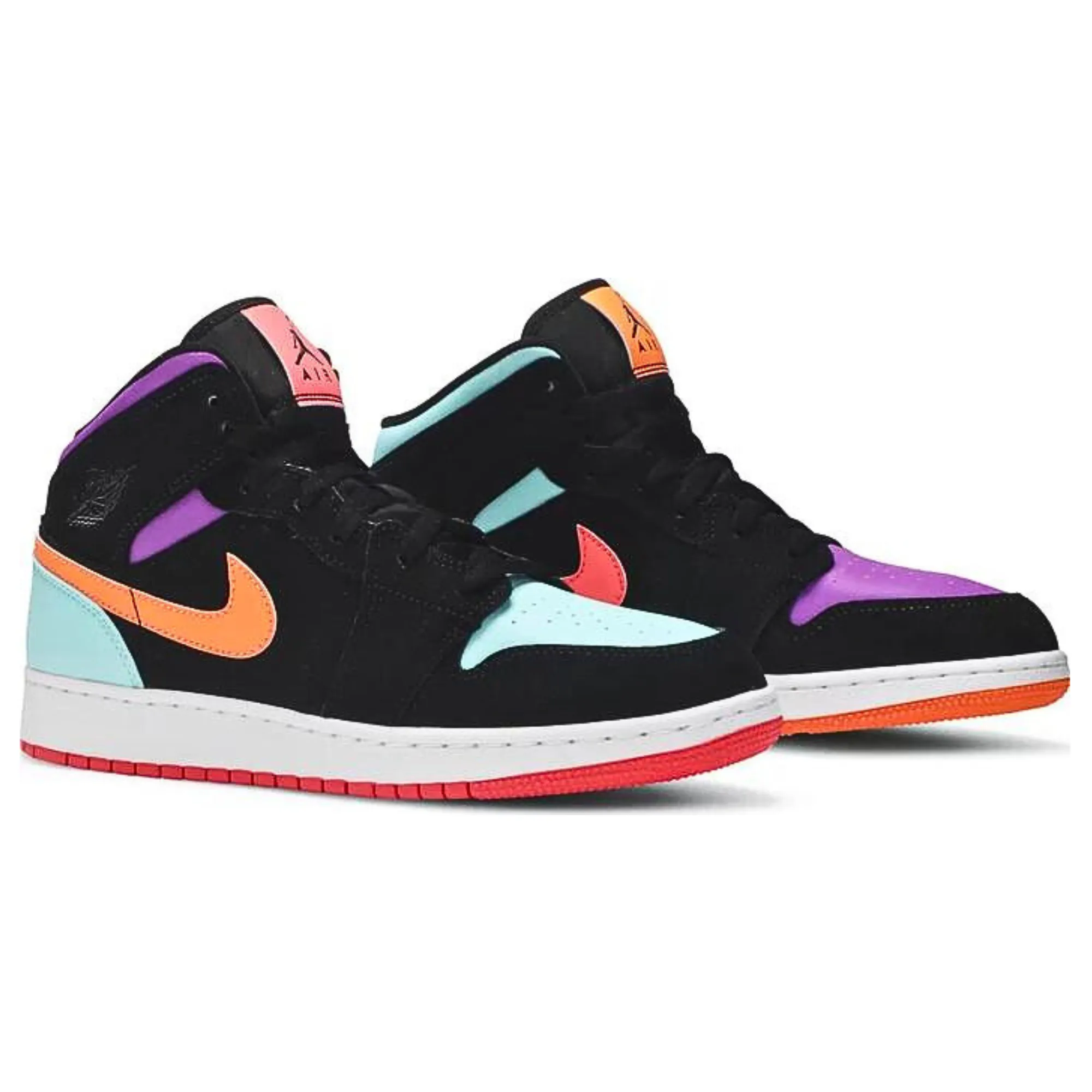 Nike Air Jordan 1 Mid GS Candy (Femme) Streamlined Style