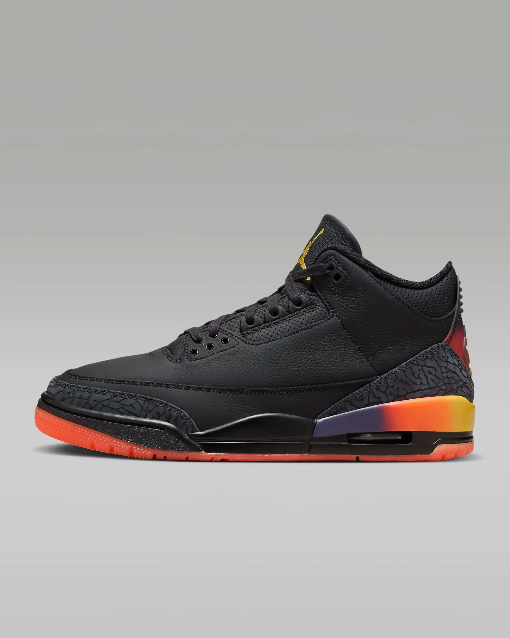 Nike Air Jordan 3 Retro x J Balvin Streamlined materials Shock Touch