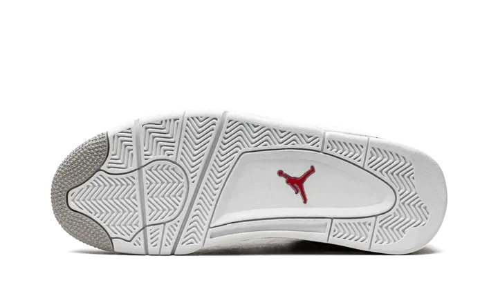 Anti blister Walk Ease Nike Air Jordan 4 Tech White (White Oreo)