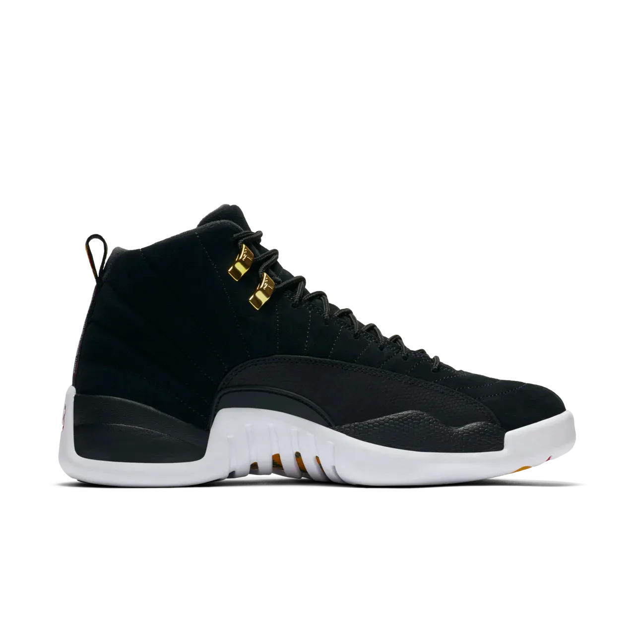 Nike Air Jordan XII Black/White Classic Design High-performance ease