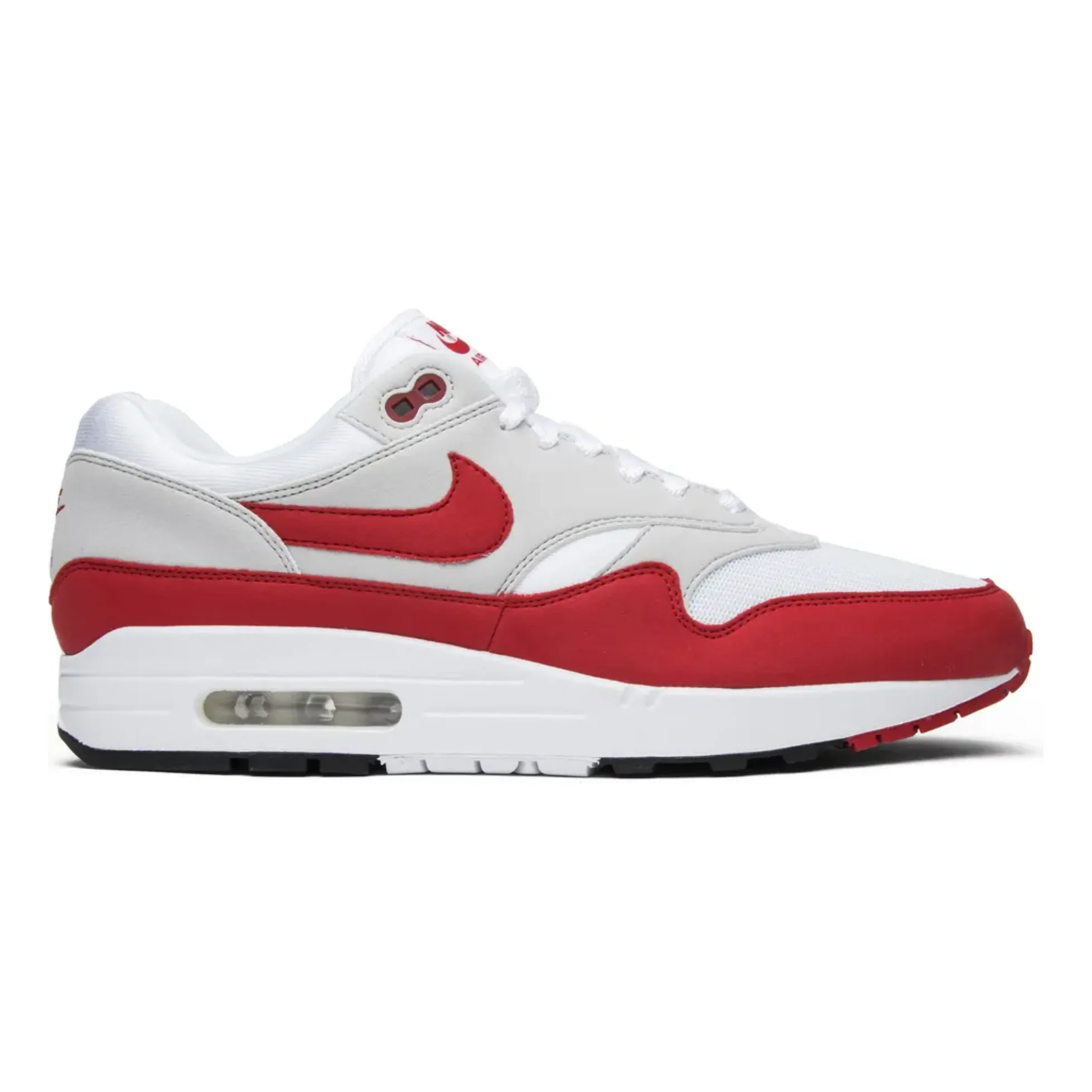 asphalt - surface running shoes Motion Freedom Nike Air Max 1 Anniversary Red (2017/2018 Restock Pair)