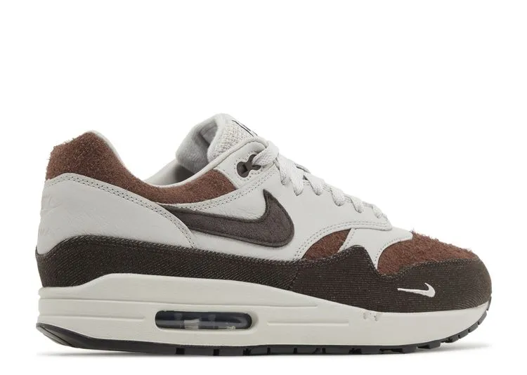 Nike Air Max 1 Brown Stone Smooth Surface Core Fitness
