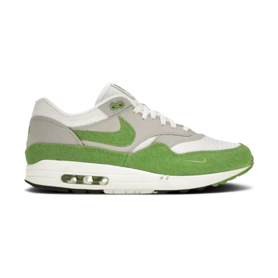 Rainy running shield soft - surface running gear Nike Air Max 1 Patta 20th Anniversary Chlorophyll