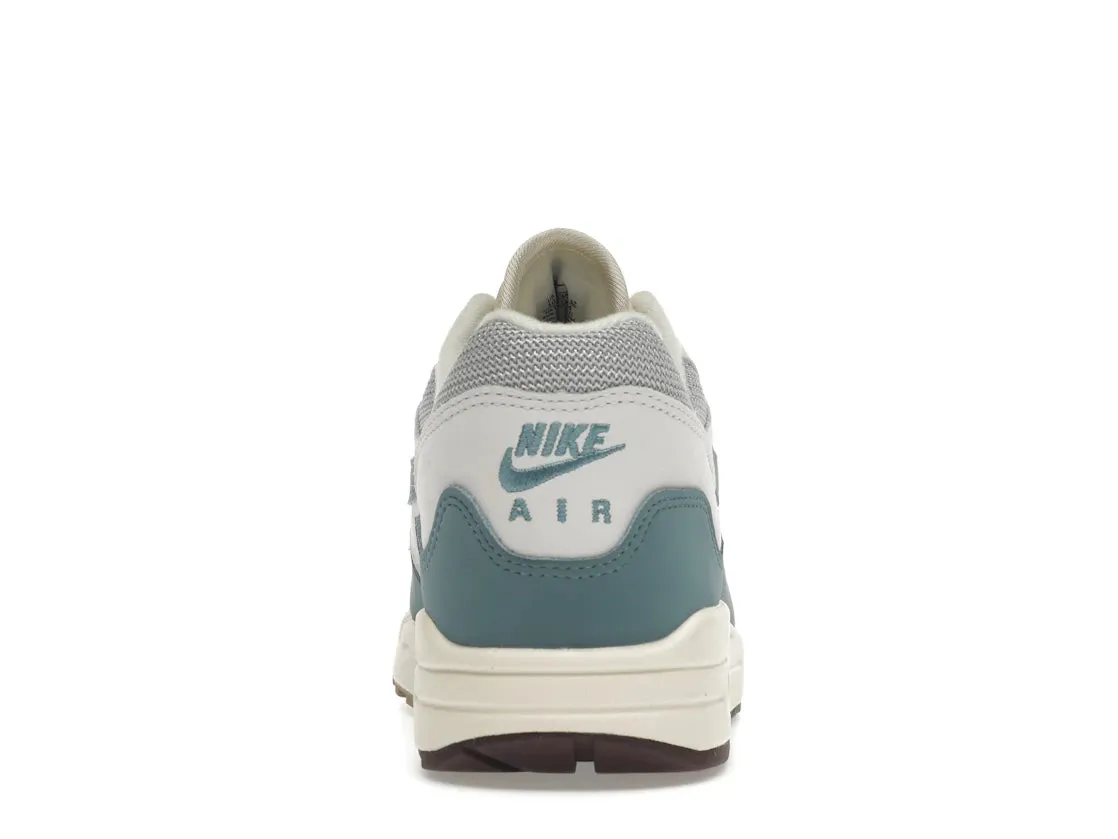Breathable Airflow Design Anti Static Materials Nike Air Max 1 Patta Waves Noise Aqua (without Bracelet)