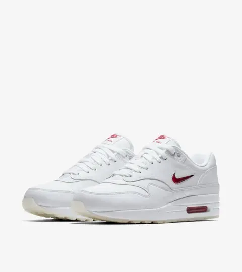 Reinforced Achilles Notch Nike AIR MAX 1 PREMIUM RARE RUBY