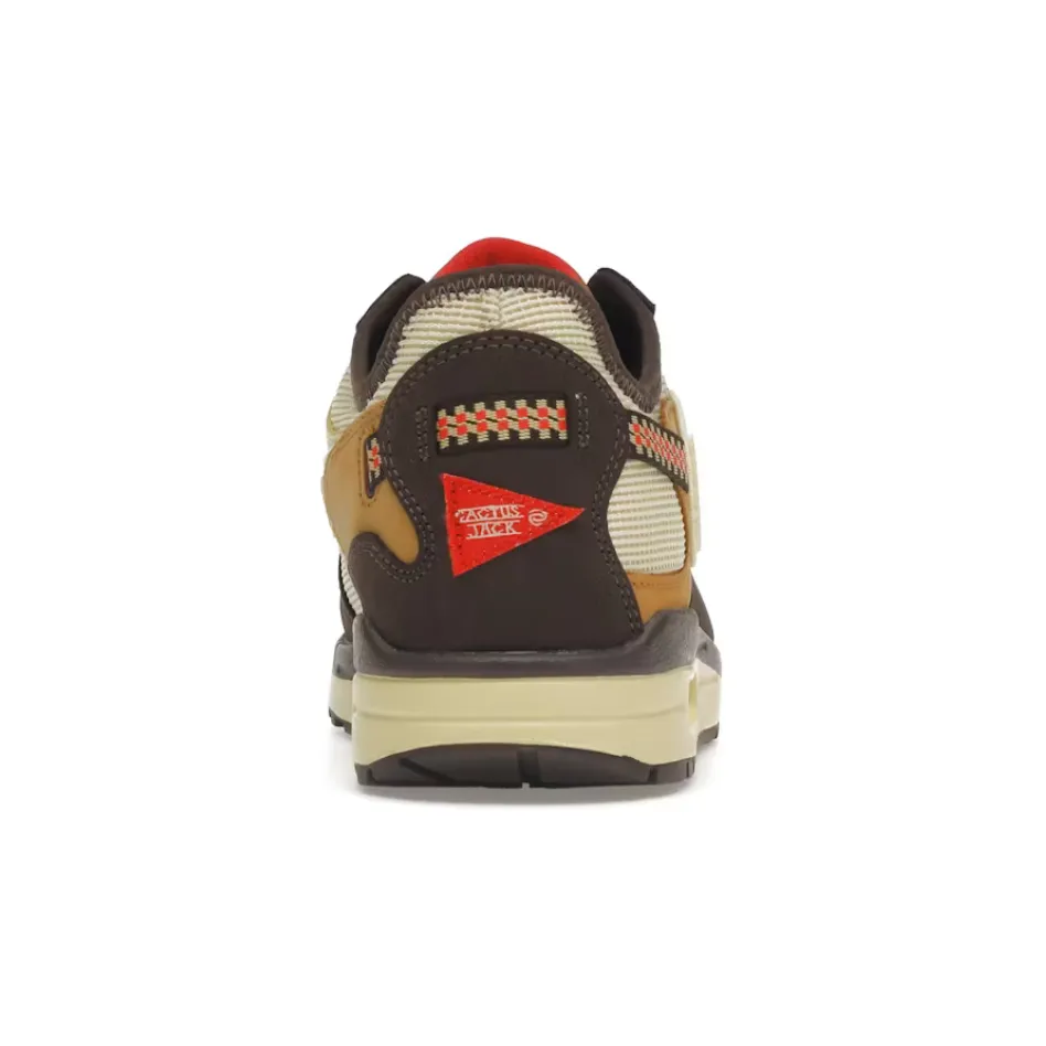 Thermoregulating Nike Air Max 1 Travis Scott Cactus Jack Baroque Brown