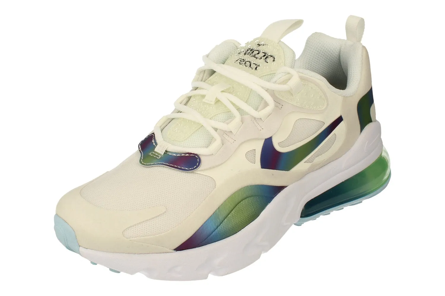 Nike Air Max 270 React 20 GS Ct9633 100 lateral - support shoes adjustable - straps - adjustability shoes