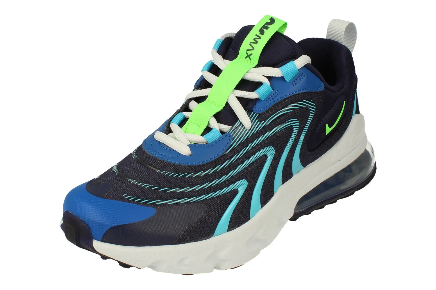 flexible sole shoes Nike Air Max 270 React Eng GS CD6870 400