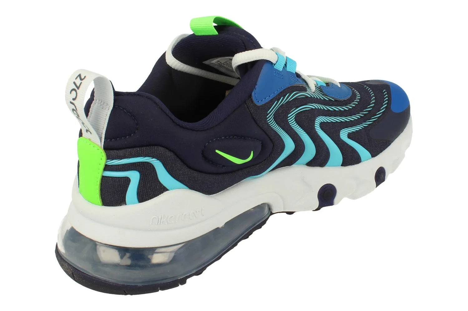 Nike Air Max 270 React Eng GS CD6870 400 running - performance