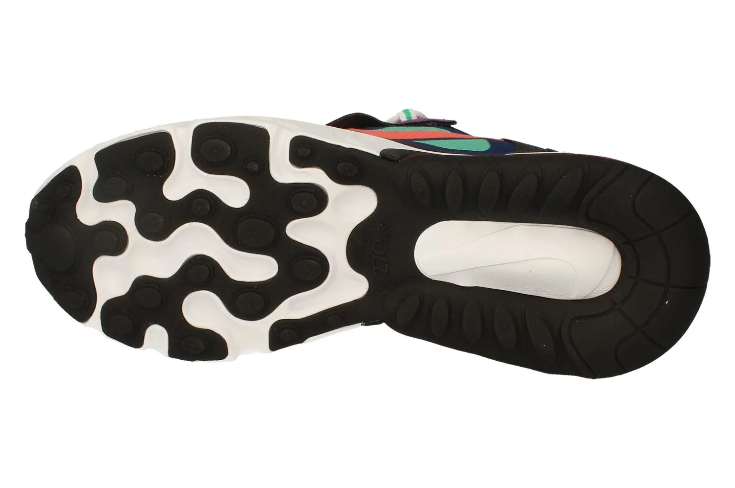 Breathable Construction AirCirculation Nike Air Max 270 React GS BQ0103 402