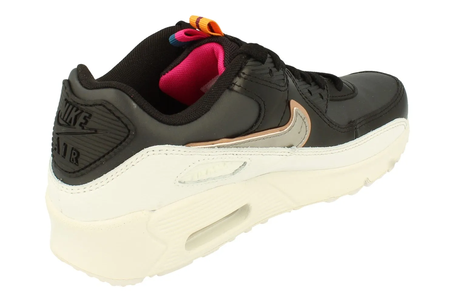 Nike Air Max 90 LTR Se GS Trainers DJ0414 001 Quick - release