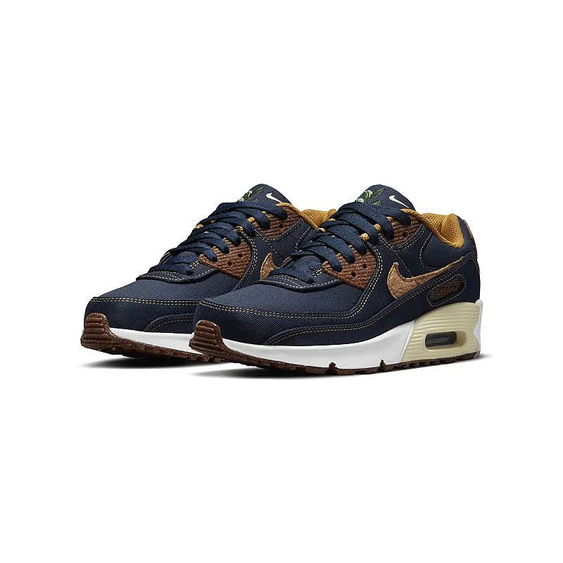 Smooth Design Every Scene Nike AIR MAX 90 SE OBSIDIAN-WHEAT-COCONUT MILK-WHI