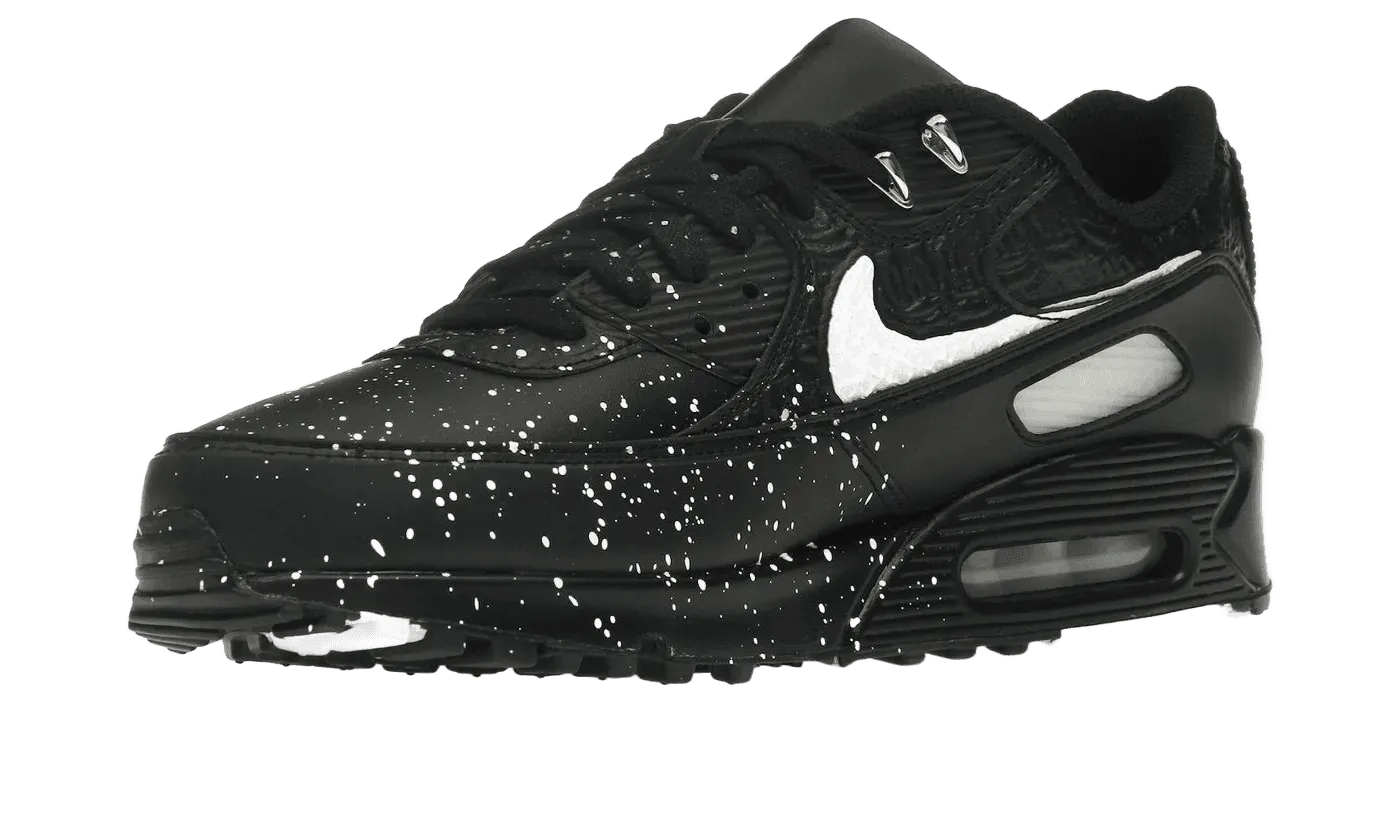 Nike Air Max 90 Slawn Black Soft Grip Durable Synthetic