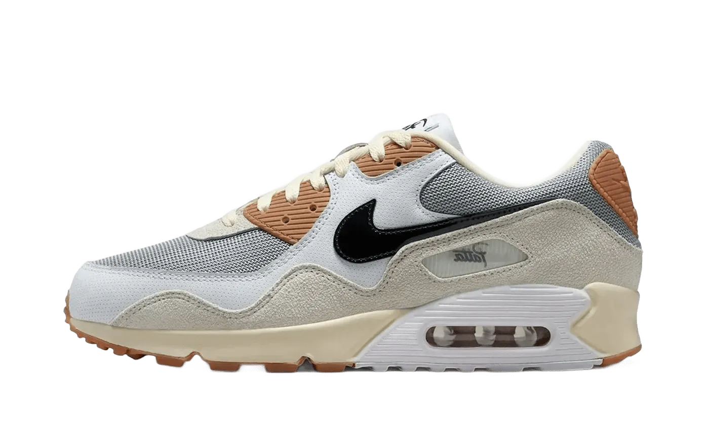 Adaptive Grip Room To Grow Nike Air Max 90 SP Patta Waves Particle Grey Coconut Milk