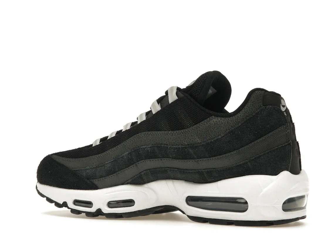 Nike Air Max 95 Black Anthracite Pure Platinum Supportive Feel Stability Zone