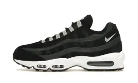 Nike Air Max 95 Black Anthracite Pure Platinum Textured Insole Adaptive Lace Tension