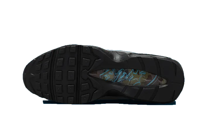 comfortable accessory charm - decorated running wear Air Max 95 SP Corteiz Aegean Storm