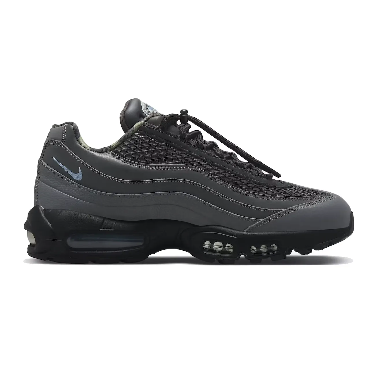 running shoes for beginner female runners Race ready Nike Air Max 95 SP Corteiz Aegean Storm