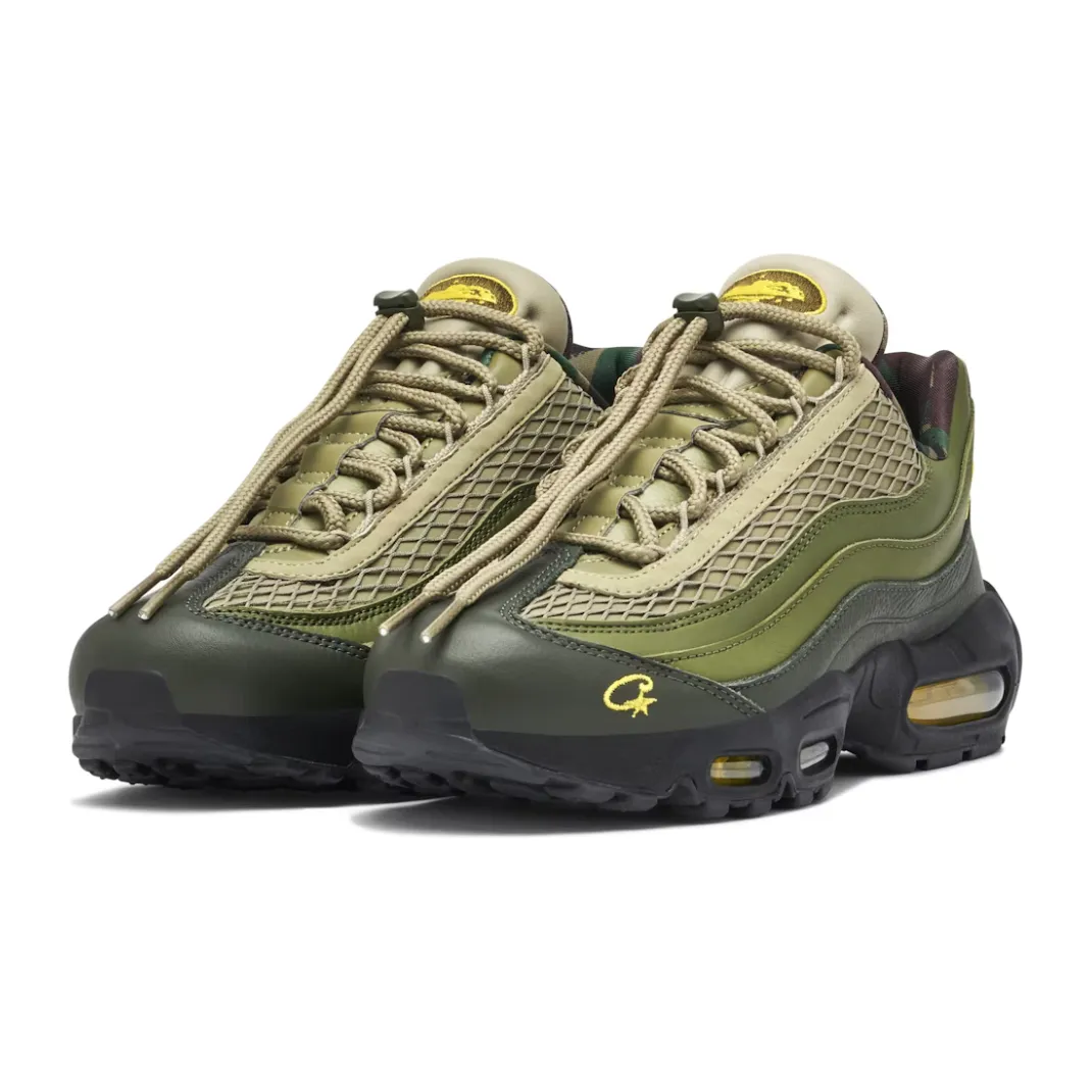 Stylish Accessory symmetrical shoes Nike Air Max 95 SP Corteiz Gutta Green