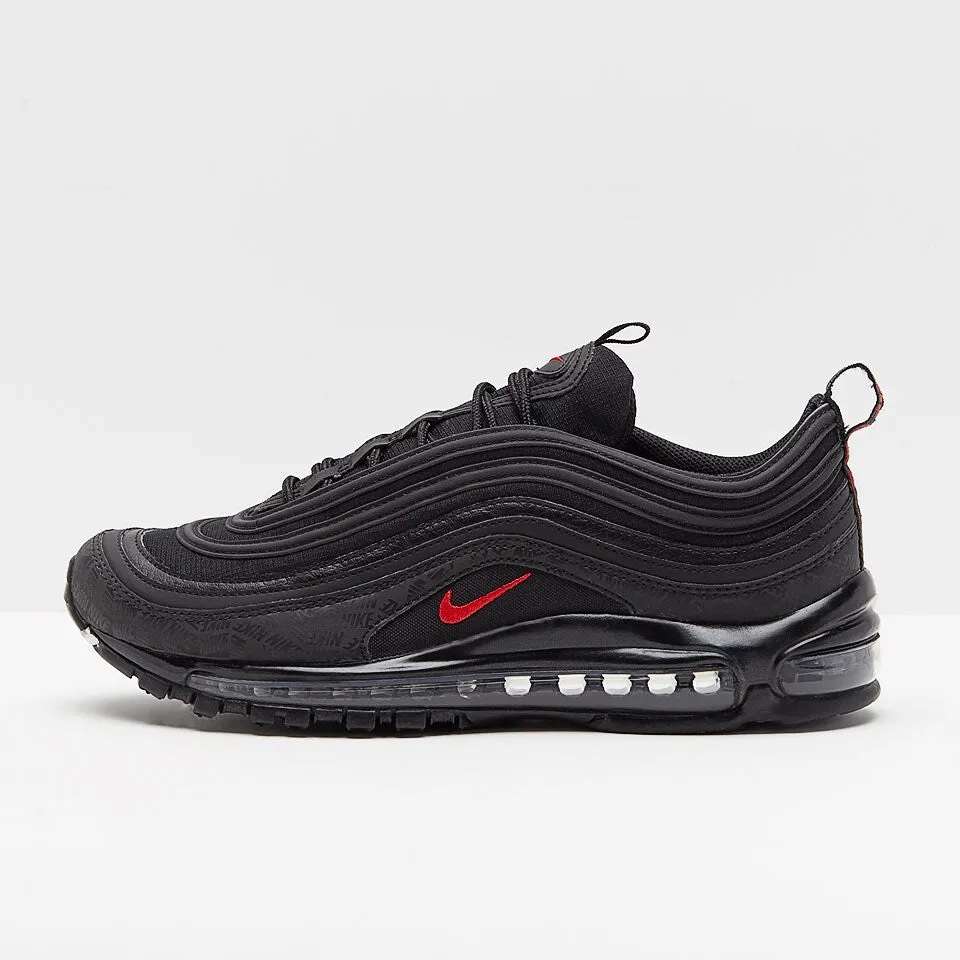 Nike Air Max 97 Black/Red Unbeatable fit Run Fast