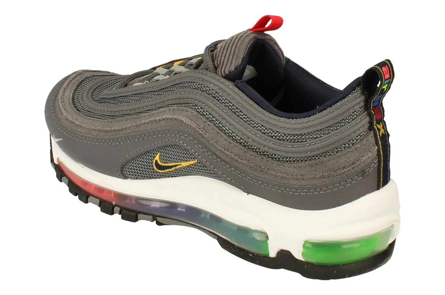 Nike Air Max 97 EOI GS DD2002 001 suede - upper shoes Impact Cushioning