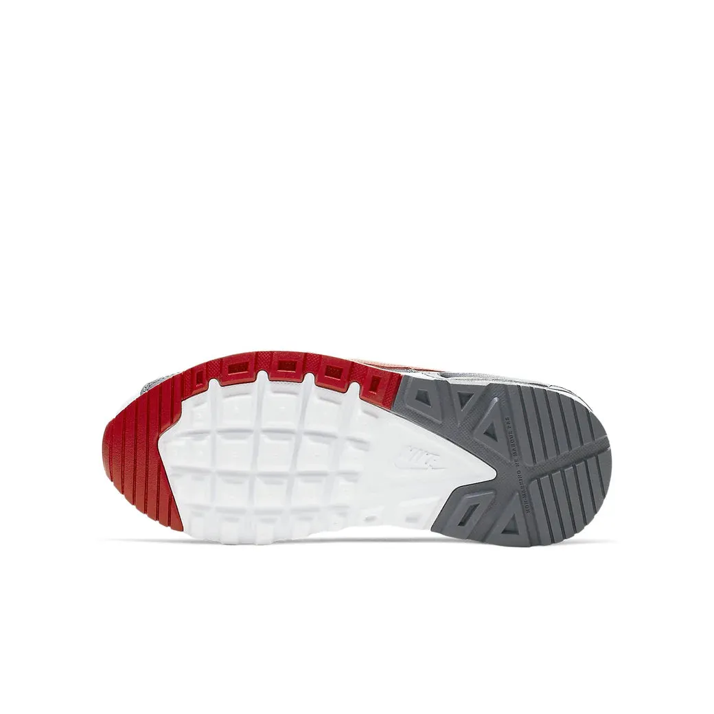 Nike Air Max Command Flex Low-Top White/Grey/Red 844346-009 Orthotic Friendly Footbed