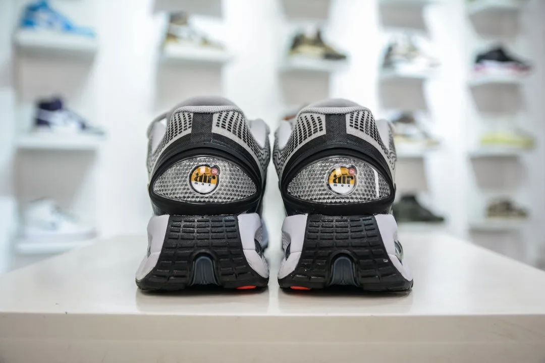 Nike Air Max Dn Black White Pure Platinum Casual Travel Airflow channels