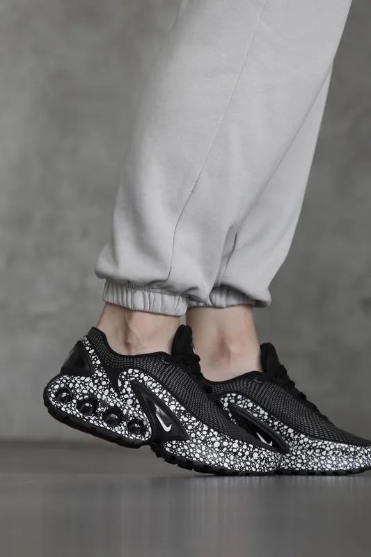 Durable Rubber Treads Nike Air Max Dn Premium Electric Black/White