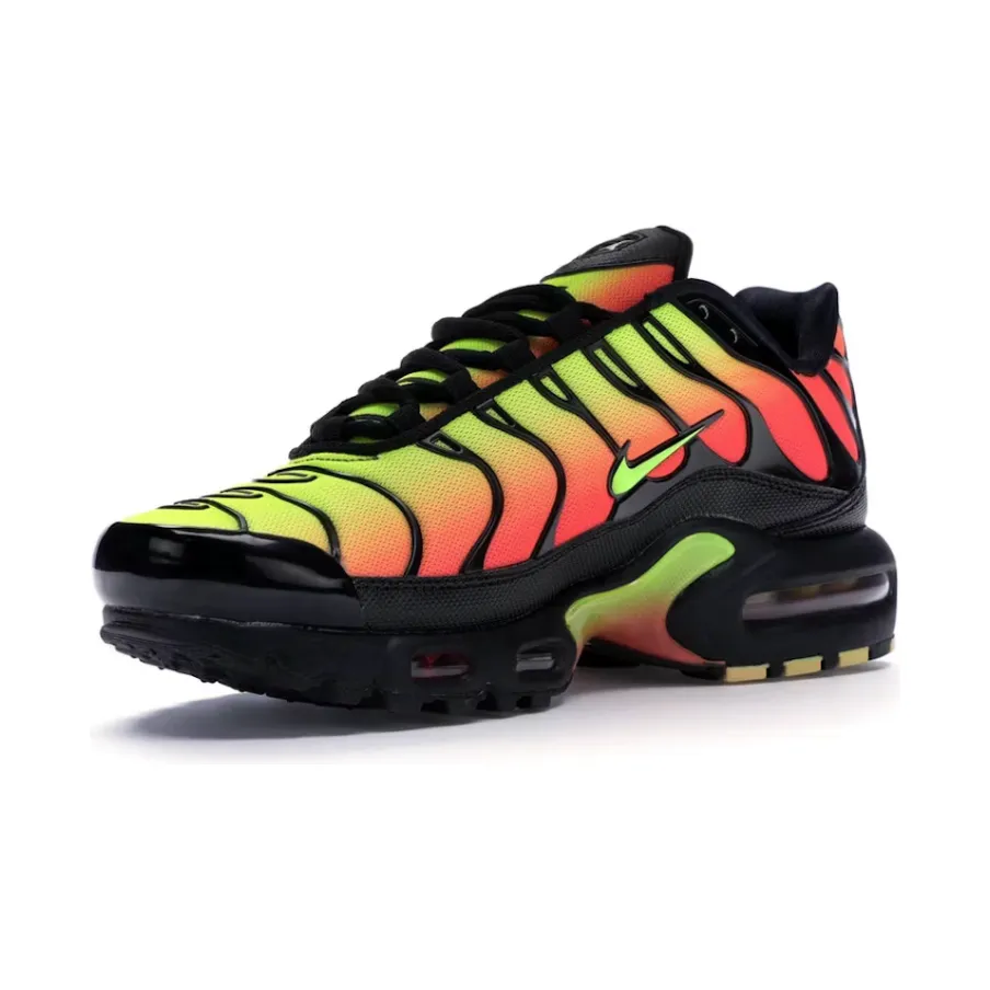 Nike Air Max Plus Black Volt Solar Red (Women's) Secure Motion
