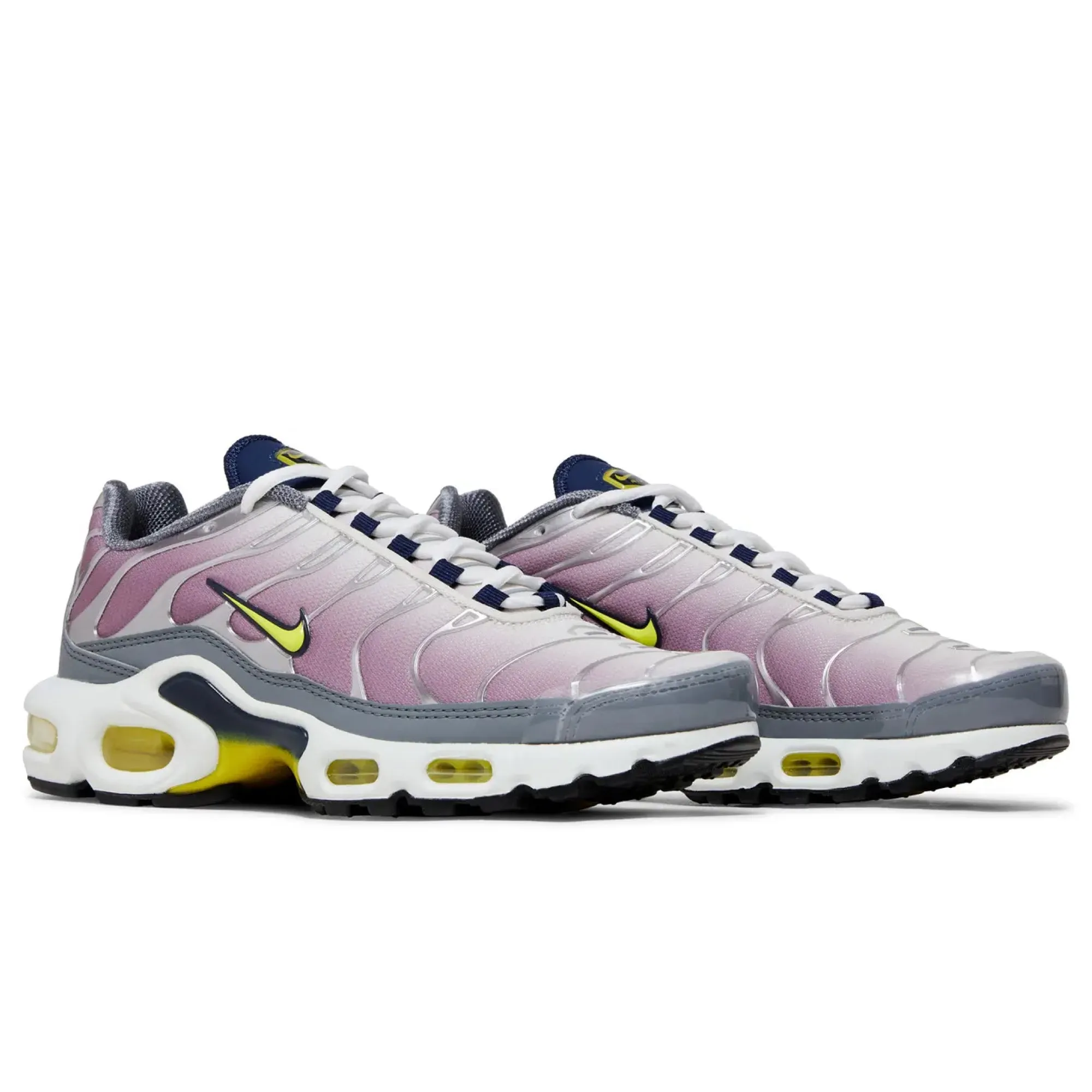 shock - absorbing shoe attributes Nike Air Max Plus Violet Dust High Voltage