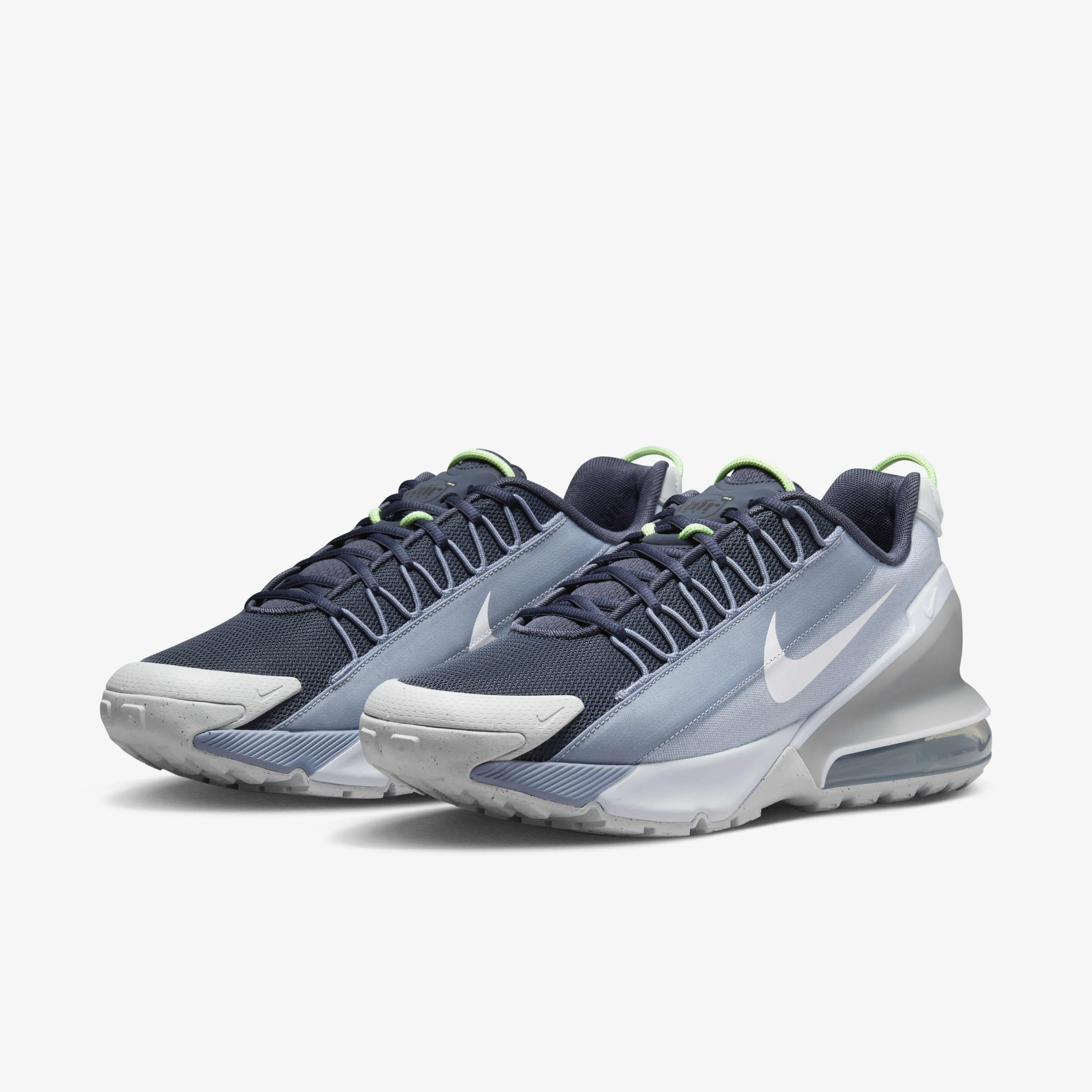 Zip Up Closure Air Cushion Nike Air Max Pulse Roam Blue