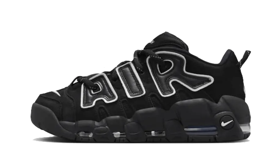 Breathable piece Nike Air More Uptempo Low Ambush Black