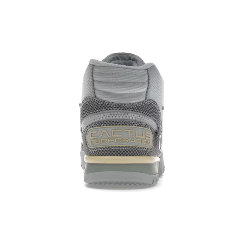 hill running shoe capacity low - top shoes Nike Air Trainer 1 SP Travis Scott Grey Haze