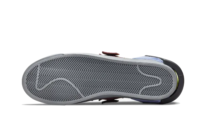 Nike Blazer Low Acronym Night Maroon Rolling Motion Adventure Ready