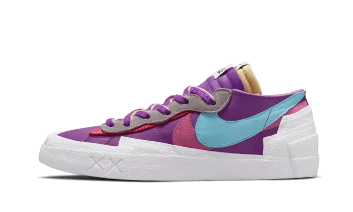 Flexible Choice Nike Blazer Low Sacai Kaws Purple Dusk