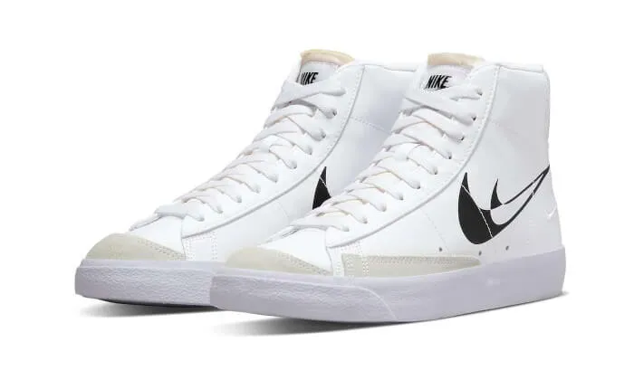 Carbon Fiber Nike Blazer Mid '77 Double Negative White Black